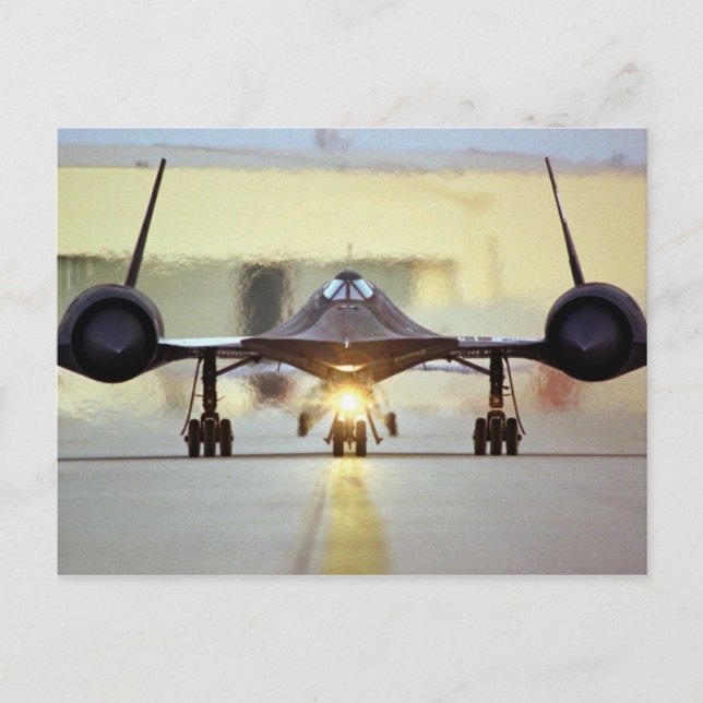 Carte postale SR 71 Blackbird (Devant)