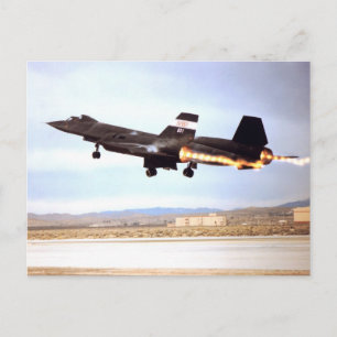 Carte postale SR 71 Blackbird