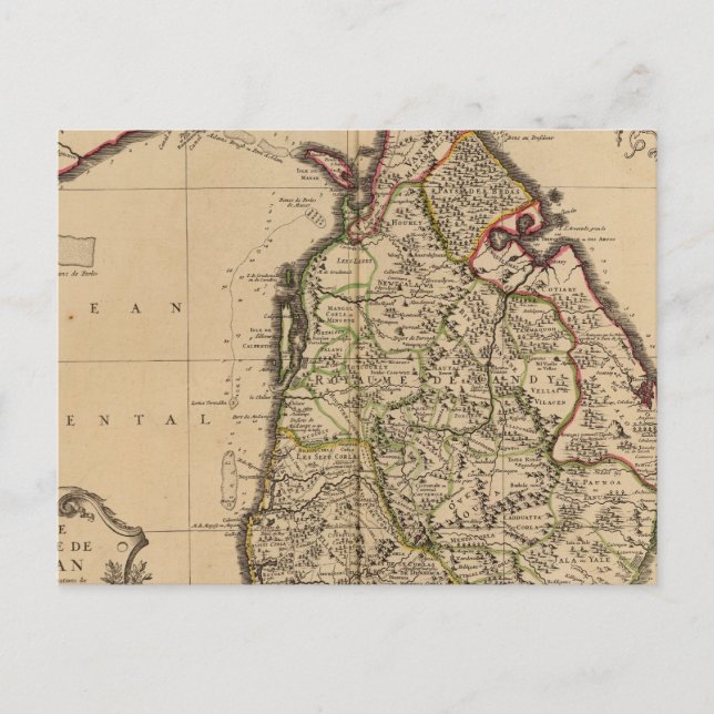 Carte Postale Sri Lanka (Devant)