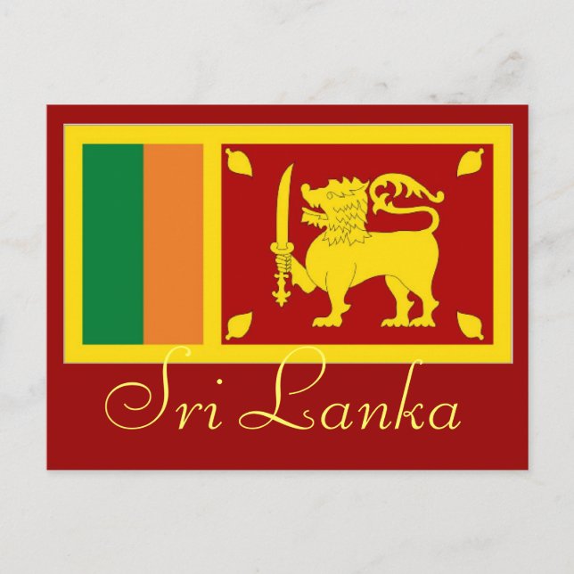 Carte postale Sri Lanka (Devant)