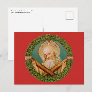 Carte postale St. Andrew l'apôtre (JMAS 02)