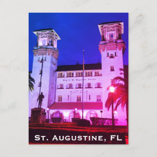 Carte Postale St. Augustine, FL - Hotel Alcazar