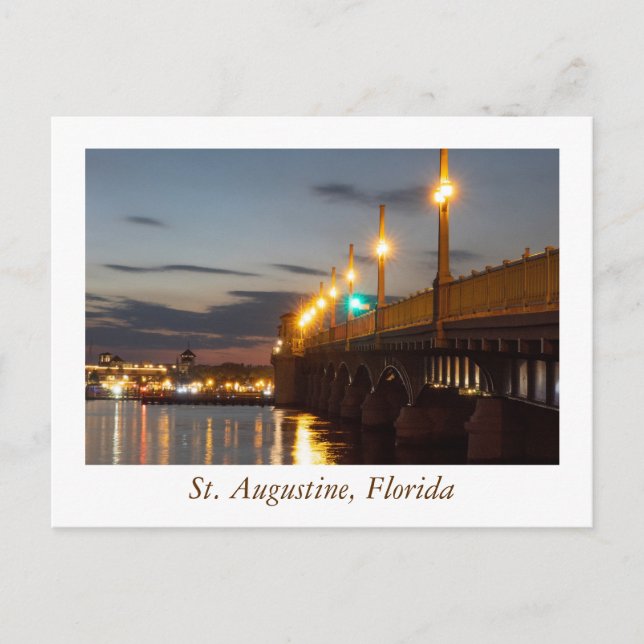 Carte Postale St. Augustine, Floride (Devant)