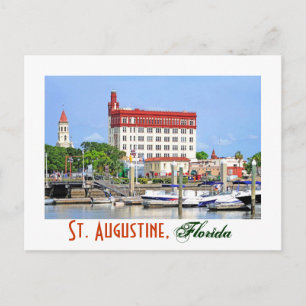 Carte Postale St. Augustine, Floride, États-Unis