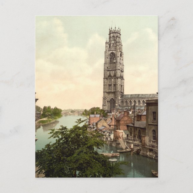 Carte Postale St Botolph's Church, Lincolnshire, Angleterre (Devant)