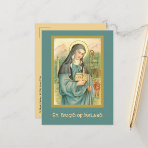 Carte postale St. Brigid of Ireland (M 014)