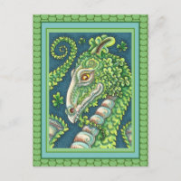 ST. DRAGON SHAMROCK VERT DE PATRICK, IMAGINAIRE IR