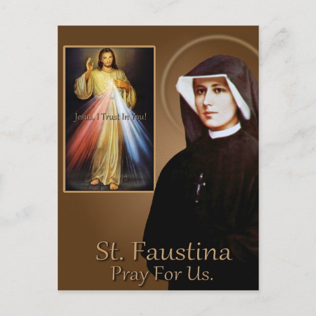 CARTE POSTALE ST FAUSTINA (Devant)