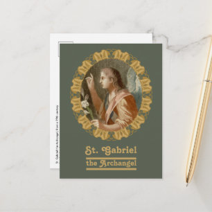 Carte Postale St Gabriel l'Archange (M 011)