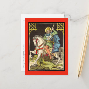 Carte postale St. George on Horseback (BS 01)