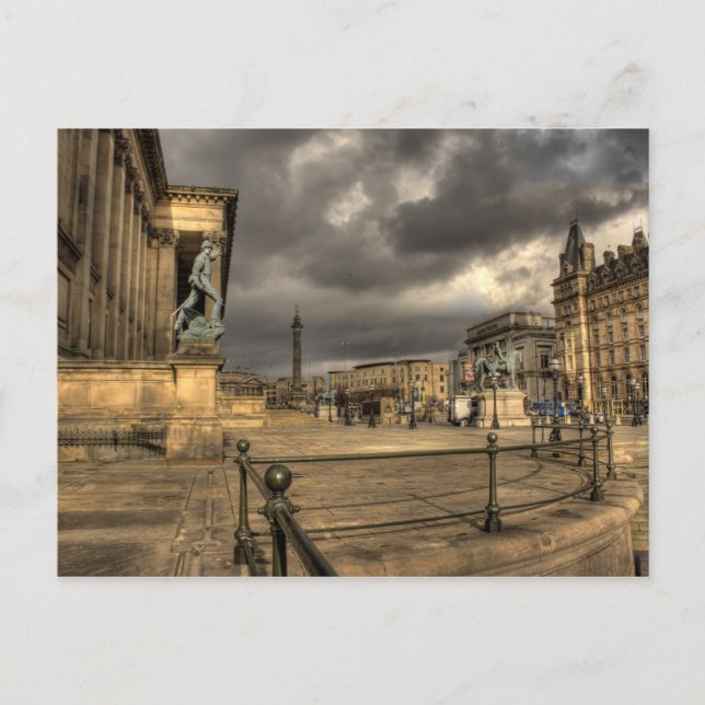 Carte Postale St George's Hall Liverpool (Devant)