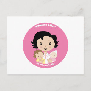 Carte Postale St. Gianna Molla