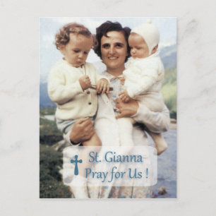CARTE POSTALE ST GIANNA PRIE POUR NOUS,