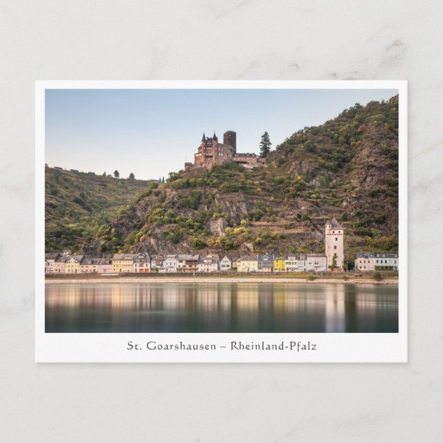Carte Postale St. Goarshausen - Burg Katz (Devant)