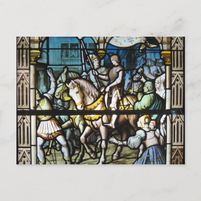 Carte Postale St. Joan à Orléans (Devant)