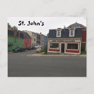 Carte Postale St John's