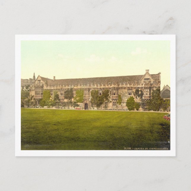 Carte Postale St John's College, Oxford, Angleterre (Devant)