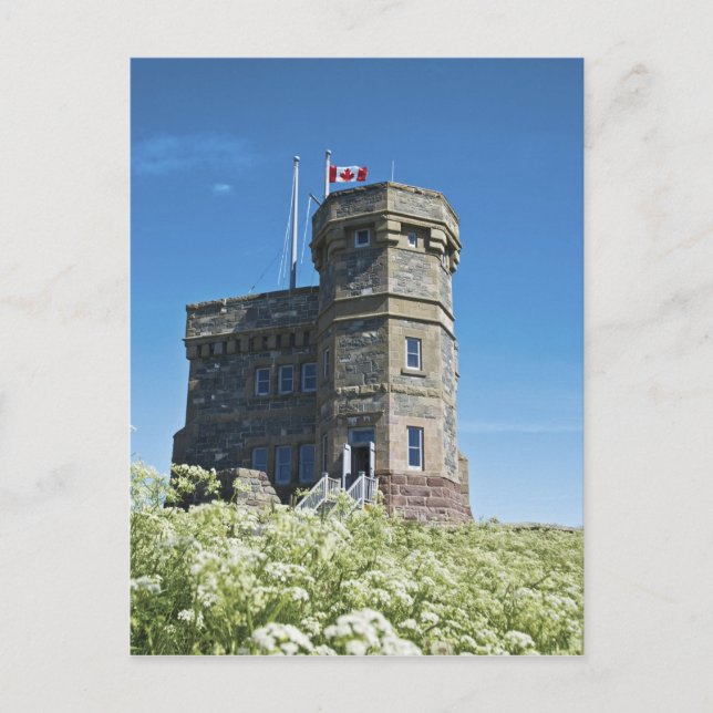 Carte Postale St. John's, Terre-Neuve, Canada, Tour Cabot, (Devant)