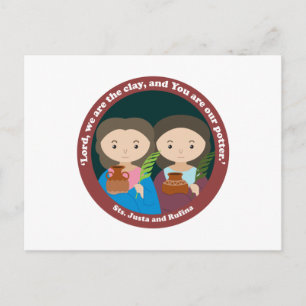 Carte Postale St. Justa & St. Rufina