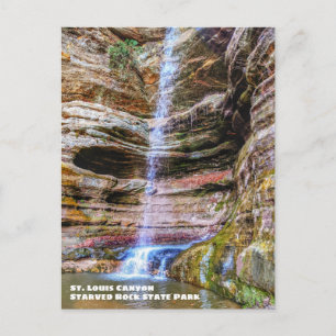 Carte Postale St. Louis Canyon, Starved Rock State Park