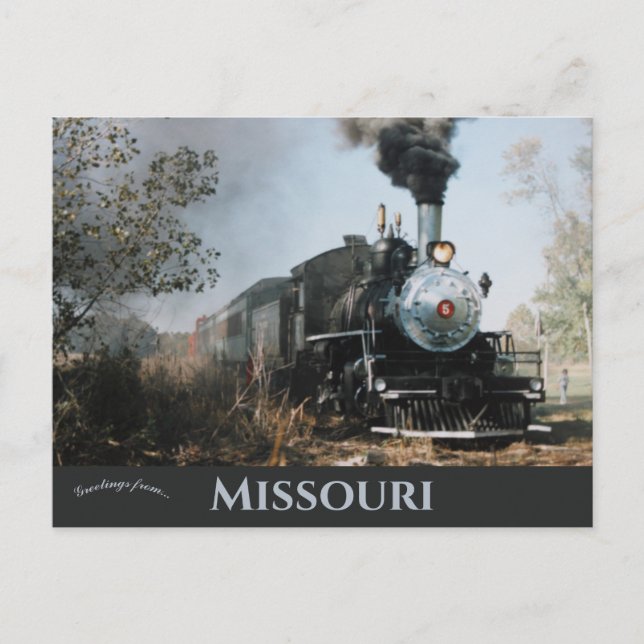 Carte Postale St Louis Iron Mountain & Southern Railway Missouri (Devant)