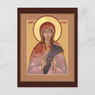 Carte Postale St. Lydia Prayer Card