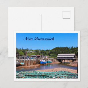 CARTE POSTALE ST MARTINS NOUVEAU-BRUNSWICK