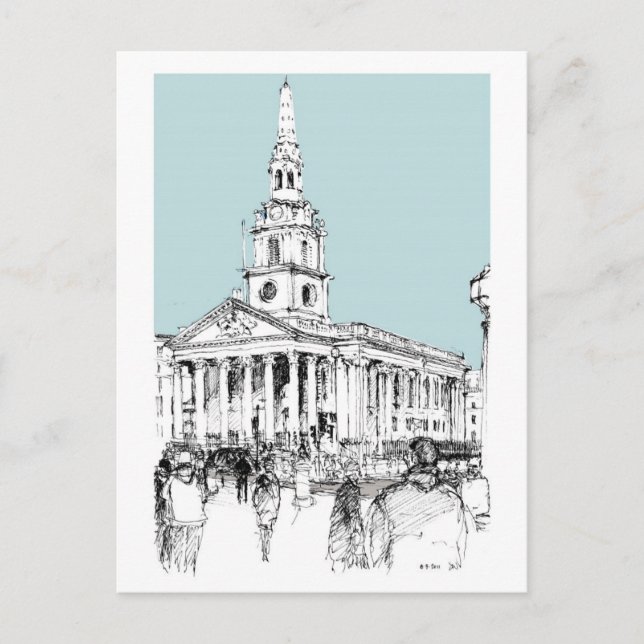 Carte Postale St Martins sur le terrain (Devant)