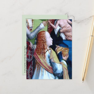 Carte Postale St. Mary Magdalene en tant que Myrrhérarte (détail