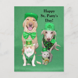Carte Postale St. Patty's Day Se rassembler