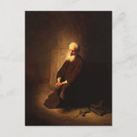 St. Peter en prison par Rembrandt Postcard