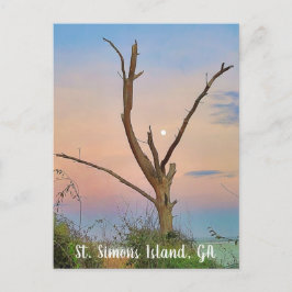 Carte Postale St. Simons Island, GA East Beach Sunset