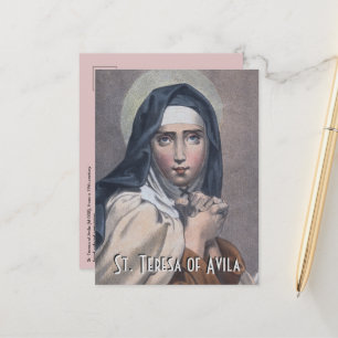 Carte postale St. Teresa d'Avila (M 008)