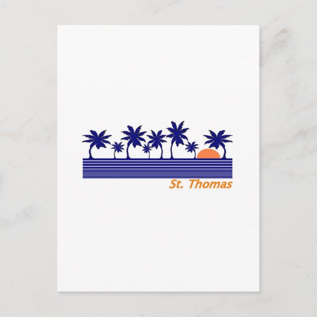 Carte Postale St. Thomas (Devant)