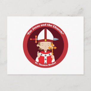 Carte Postale St. Thomas Becket