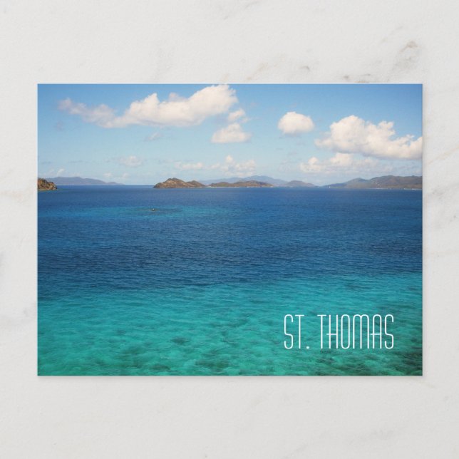 Carte postale St. Thomas Virgin Islands (Devant)