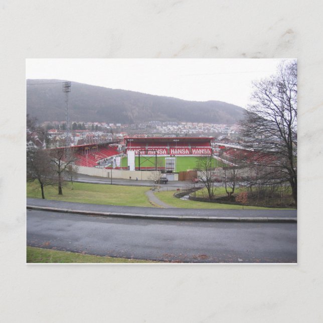 Carte Postale Stade Brann (Devant)