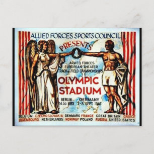 Carte Postale Stade olympique