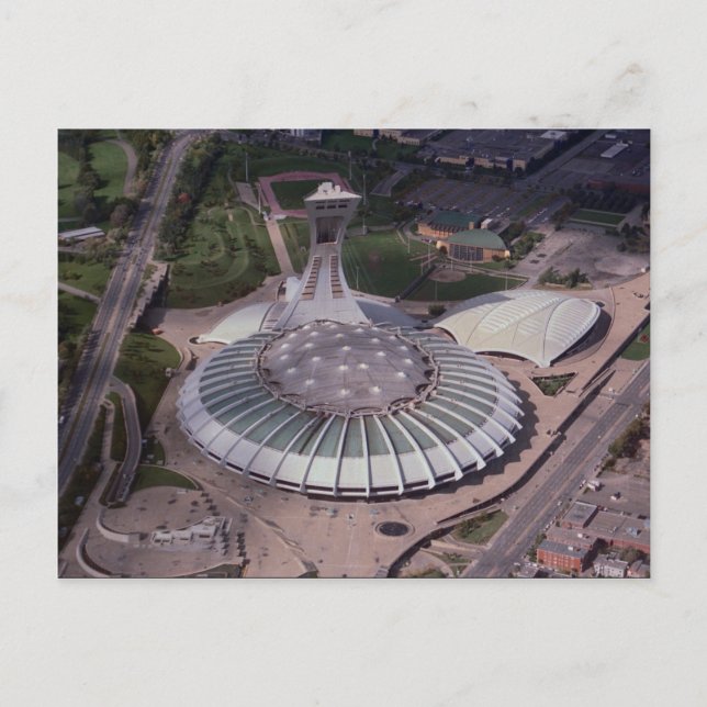 Carte Postale Stade olympique, Montréal, Québec, Canada (Devant)