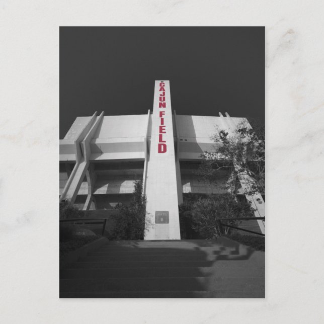 Carte Postale Stade ULL Cajun Field (Devant)