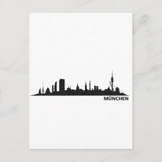 Carte Postale Stadt München - Skyline 1c