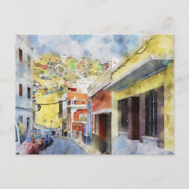 Carte Postale Stadtansicht von Las Palmas de Gran Canaria.