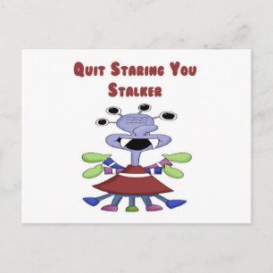 Carte Postale Stalker Monster