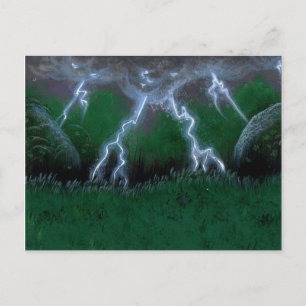 Carte postale standard pour l'oeil de la tempête