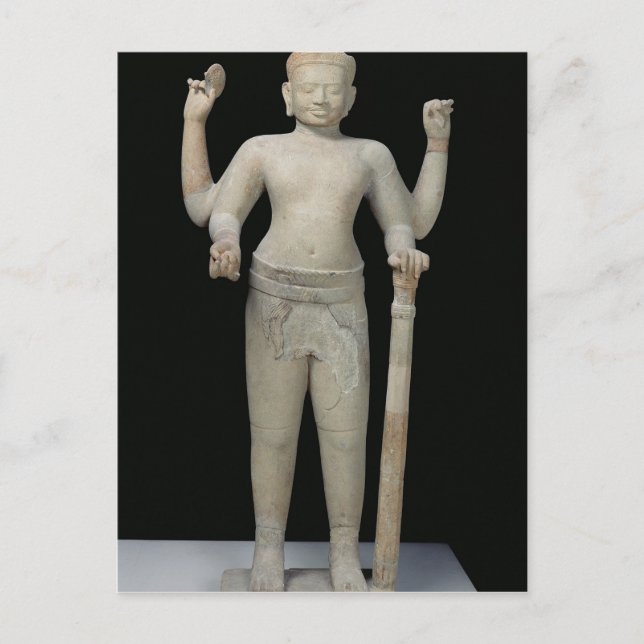 Carte Postale Standing Vishnu (Devant)