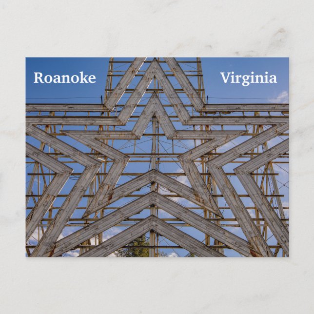 Carte Postale Star de Roanoke (Devant)