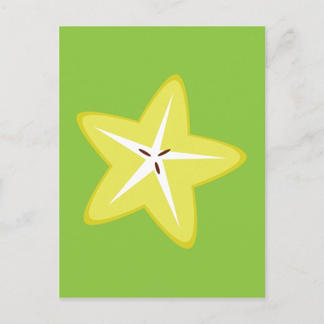 Carte Postale Star Fruit (Devant)