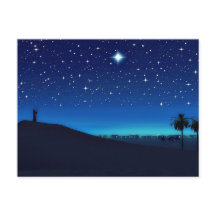 Carte postale Star Over Bethlehem