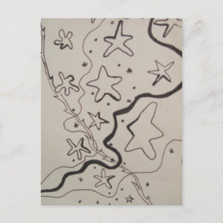Carte Postale Star Trails