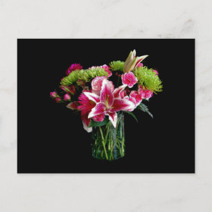 Carte Postale Stargazer Lily Bouquet